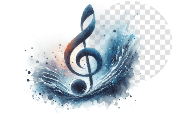 Download HarmonyNote Watercolor Art Musical - Premium Resources