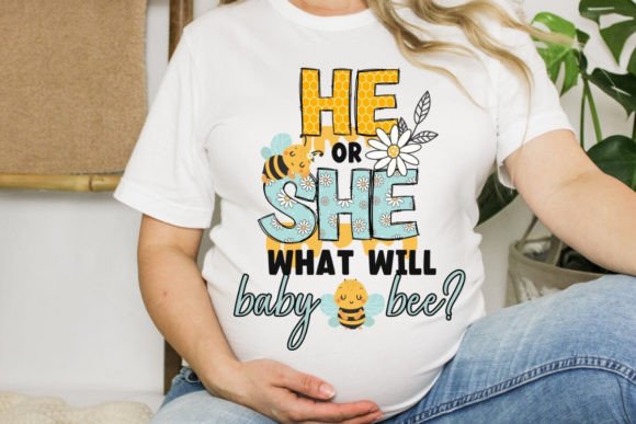 Download BEE GENDER REVEAL, HE or SHE PNG FILE - Gender reveal Collection