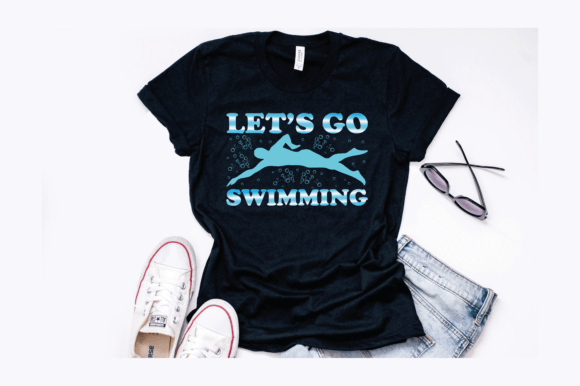 Download Let's Go Swimming Classic Design - Classic design Collection