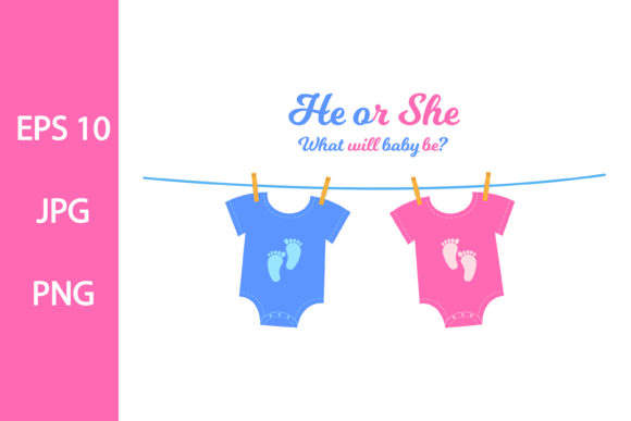 Download Gender Reveal Party Invitation Card - Gender reveal Collection